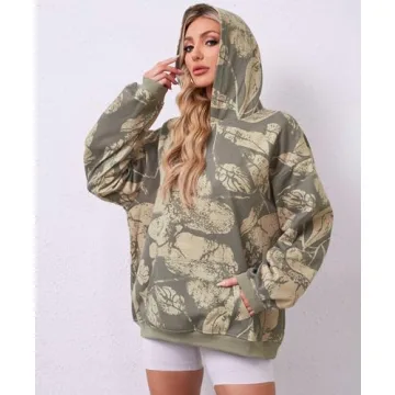 Stylish Eutten Camo Hoodies - Ultimate Comfort for Women