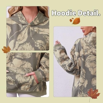 Stylish Eutten Camo Hoodies - Ultimate Comfort for Women
