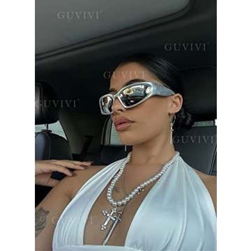 Trendy GUVIVI Wrap Around Fashion Sunglasses for Everyone