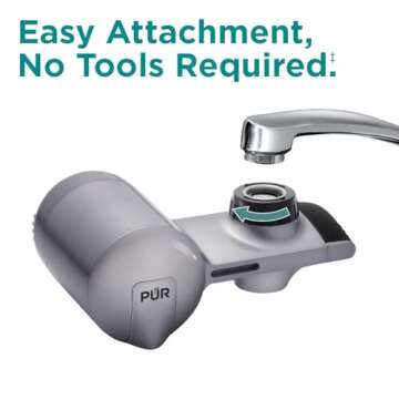 PUR PLUS Faucet Water Filter for Pure, Great-Tasting Water