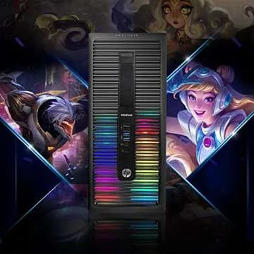 HP RGB Gaming PC - Intel i7, GTX 1660, 32GB RAM, 1TB SSD