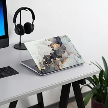 KEROM Stylish MacBook Pro 13 inch Case with Keyboard Cover