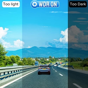 2K Dash Cam with 64GB SD Card for Enhanced Protection