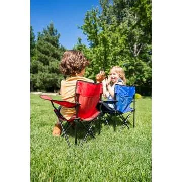 Ruby Red Folding Chair for Kids - Portable & Fun Seating