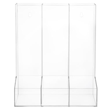 ZEAYEA Wall Toy Dispenser - Clear Multi-Storage Organizer