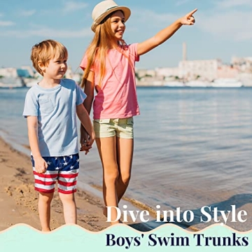 Kute 'n' Koo Boys Swim Trunks – Stylish Quick Dry Boardshorts