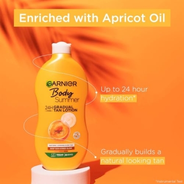 Garnier Summer Body Tanning Lotion Deep 400ml Natural Glow