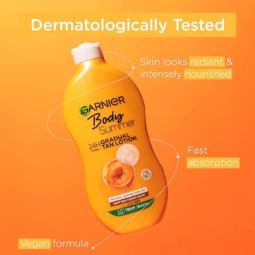 Garnier Summer Body Tanning Lotion Deep 400ml Natural Glow