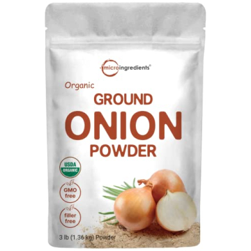 SELPONT Powder, 3 Pounds (48 Ounces), Made from Real Onion Grown in California, Flavorful Substitute...