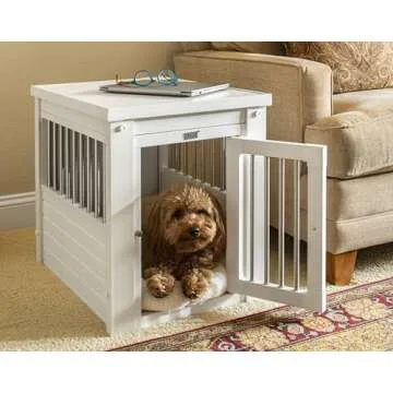 Elegant ecoFLEX Pet Crate/End Table for Small Dogs