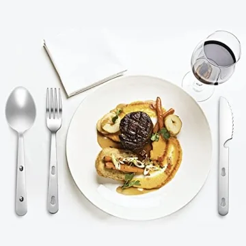 KINLINK 4-in-1 Camping Utensils Set for Outdoor Adventures