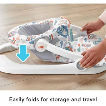 Fisher-Price Sit-Me-Up Floor Seat for Infants with Toys