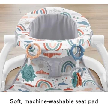 Fisher-Price Sit-Me-Up Floor Seat for Infants with Toys