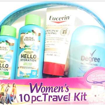 Women Travel Kits -10 pieces