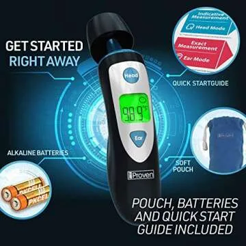 Ear Thermometer for Accurate Baby Temperature Monitoring