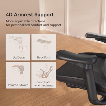 Ergonomic SIHOO Doro C300 Office Chair for Comfort