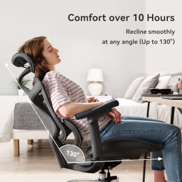 Ergonomic SIHOO Doro C300 Office Chair for Comfort