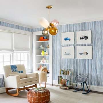 Vibrant Kids Room Colorful Pendant Light for Home