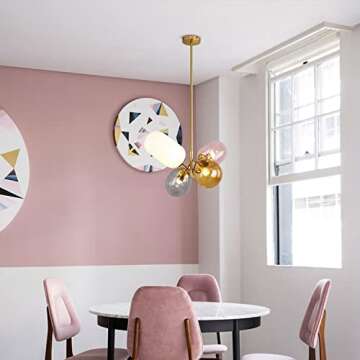 Vibrant Kids Room Colorful Pendant Light for Home