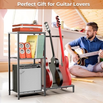 Yoimori Guitar Stand for Multiple Instruments and Accessories