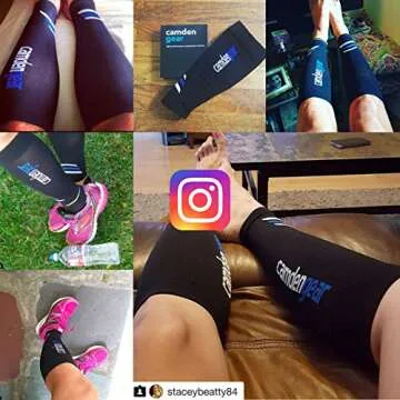 Camden Gear Calf Compression Sleeve for Shin Splints Relief