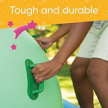 Hearthsong 8-Foot Inflatable Dome Rocker - Fun & Safe Kids' Bouncer