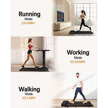 TODO Under Desk Treadmill Walking Pad Portable & Slim