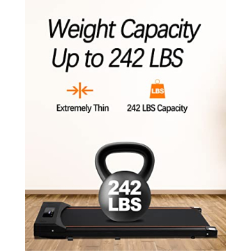 TODO Under Desk Treadmill Walking Pad Portable & Slim