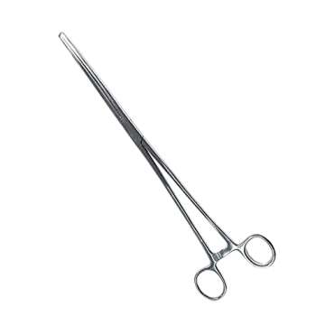 SURGICAL ONLINE 2 Piece Curved & Straight 8" Hemostat Set, Stainless Steel Locking Tweezer Clamps - Ideal Hemostats for Nurses, Fishing Forceps, Crafts and Hobby