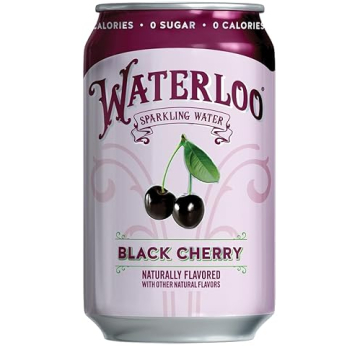 Waterloo Sparkling Water Black Cherry 12-Pack