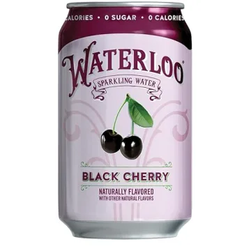Waterloo Sparkling Water Black Cherry 12-Pack
