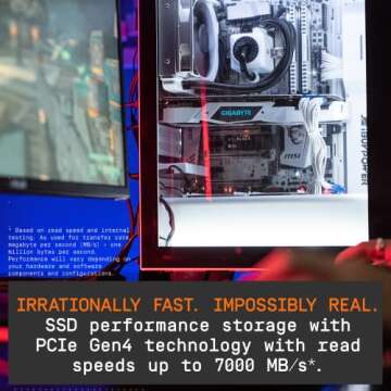 WD_BLACK 2TB SN850 NVMe Internal Gaming SSD Solid State Drive with Heatsink - Works with PlayStation 5, Gen4 PCIe, M.2 2280, Up to 7,000 MB/s - WDS200T1XHE