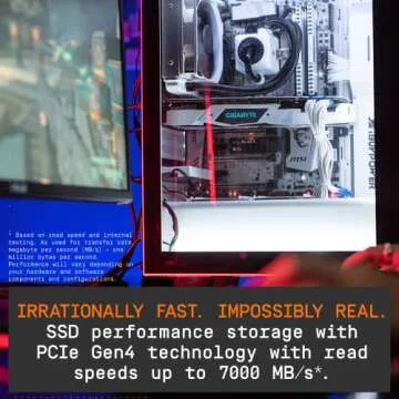 WD_BLACK 2TB SN850 NVMe Internal Gaming SSD Solid State Drive with Heatsink - Works with PlayStation 5, Gen4 PCIe, M.2 2280, Up to 7,000 MB/s - WDS200T1XHE