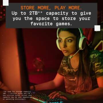 WD_BLACK 2TB SN850 NVMe Internal Gaming SSD Solid State Drive with Heatsink - Works with PlayStation 5, Gen4 PCIe, M.2 2280, Up to 7,000 MB/s - WDS200T1XHE