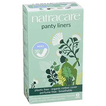 NATRACARE Mini Panty Liners - Organic & Unscented Pack of 30