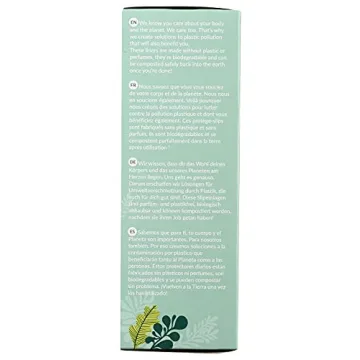 NATRACARE Mini Panty Liners - Organic & Unscented Pack of 30