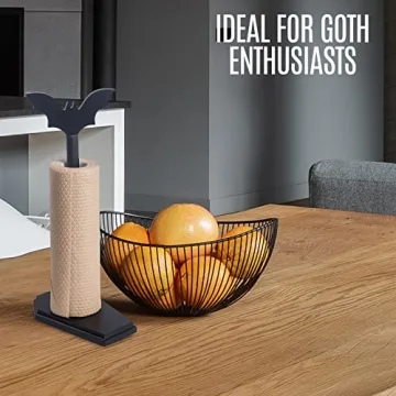 CEFLITECO Bat Paper Towel Holder for Gothic Home Decor