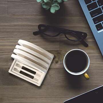 RESIN GO Zodiac Resin Molds Silicone Kit, 12 Constellations Resin Molds, Horoscope Casting Coaster Resine Mould with Stand Storage Holder Epoxy Moldes De Silicona para Resina Art Home Decorations