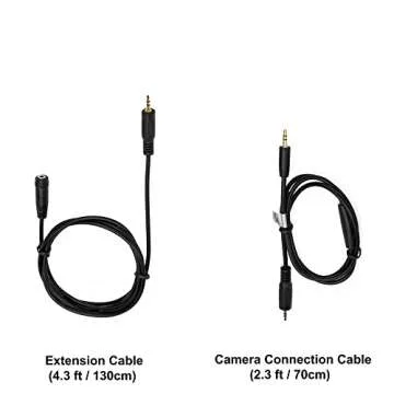 Kiwifotos RR-100 Remote Shutter Release Cord for Fuji Fujifilm X-T5 X-T4 X-T3 X-T2 X-T30 X-T20 X-M5 X100VI X100V X100F X100T X-PRO3 PRO2 X-T100 X-H1 X-H2 X-H2S GFX100SII GFX100 GFX 50S 50R X-A5 & More