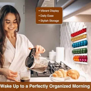 VOMELON Coffee Pod Holder - Space Saving Design for Pods