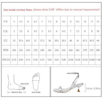 Modatope Metallic Heeled Sandals for Women - Elegant Comfort