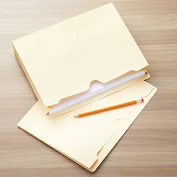 Amazon Basics File Jackets, Reinforced, 2" Expansion, 50-Pack