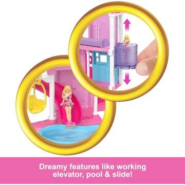 Shop Barbie Mini Doll House Sets for Creative Play