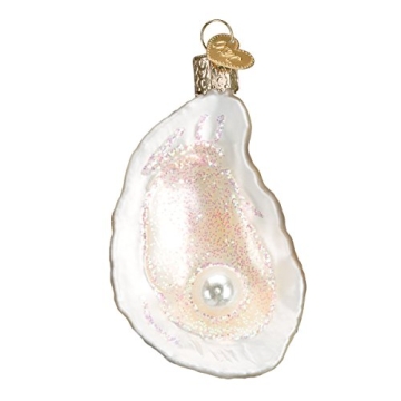 Beautiful Handcrafted Oyster with Pearl Ornament