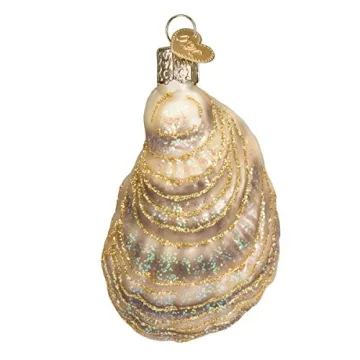 Beautiful Handcrafted Oyster with Pearl Ornament