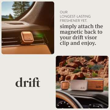 Drift Vent Clip Starter Kit - Citrus Car Freshener