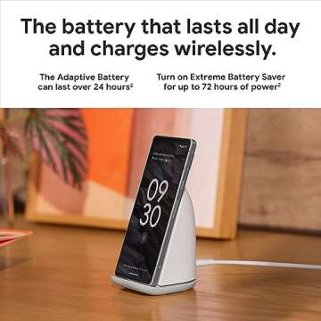 Google Pixel 7a 5G Unlocked Smartphone 128GB Charcoal Renewed