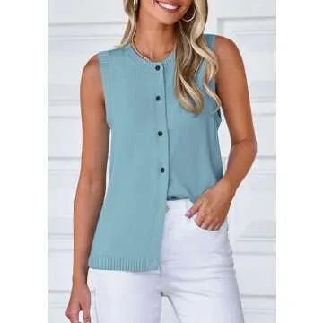 Lightweight PRETTYGARDEN Sweater Vest for Trendy Style