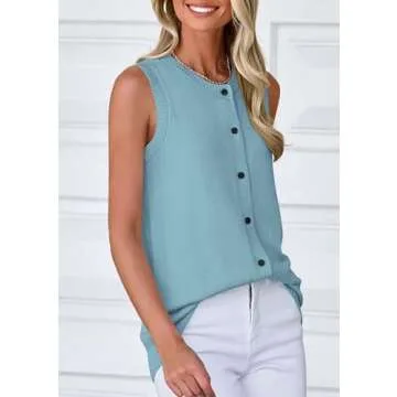Lightweight PRETTYGARDEN Sweater Vest for Trendy Style