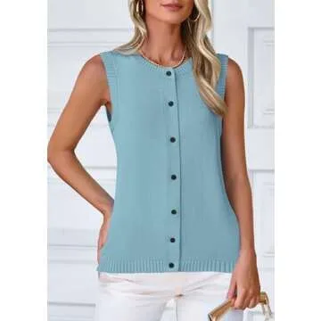 Lightweight PRETTYGARDEN Sweater Vest for Trendy Style